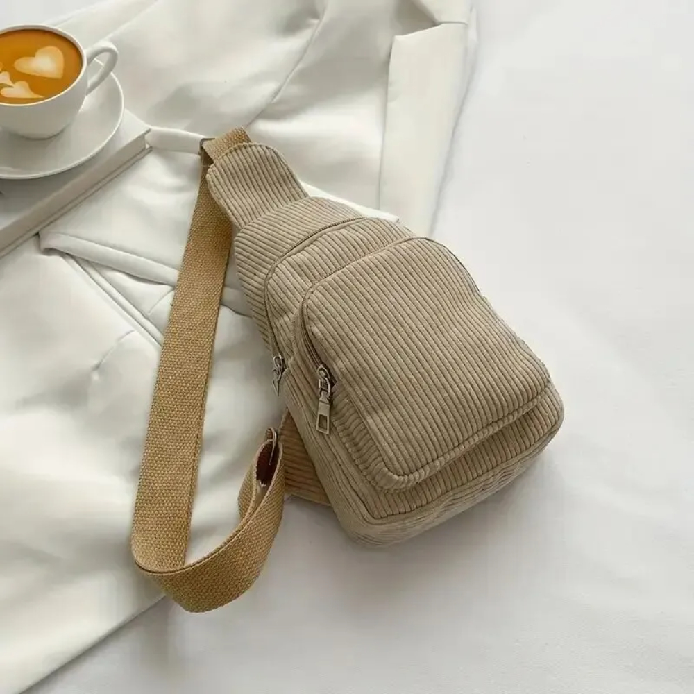 Vintage corduroy crossbody tas - Sling Backpack Shoulder recensie en prijs