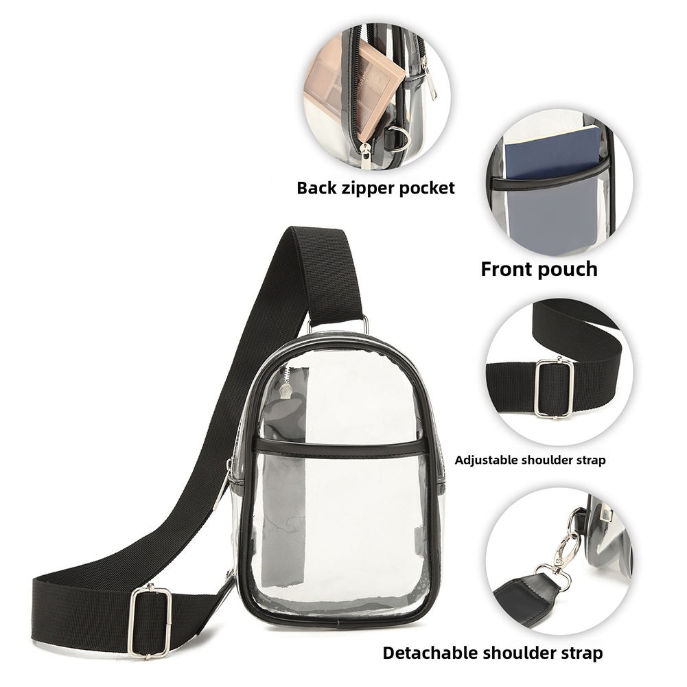 Doorzichtige schoudertas, wate - Sling Backpack Shoulder recensie en prijs